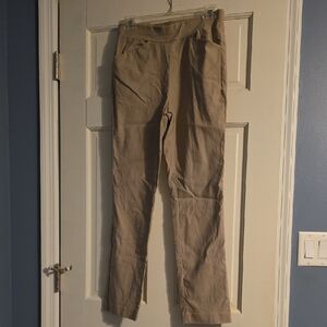 Essentials Women's Straight Leg Pants - Tan